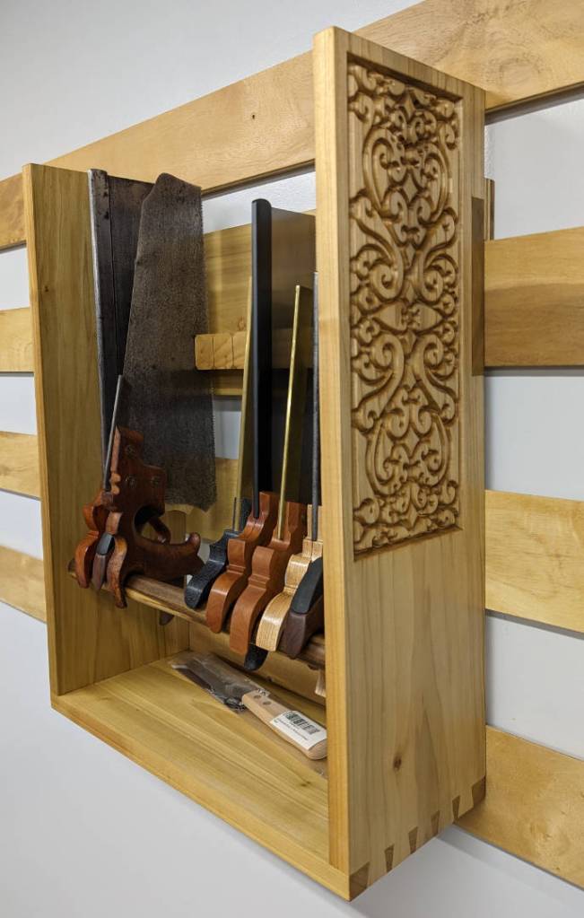 A Poplar Hand Saw Till