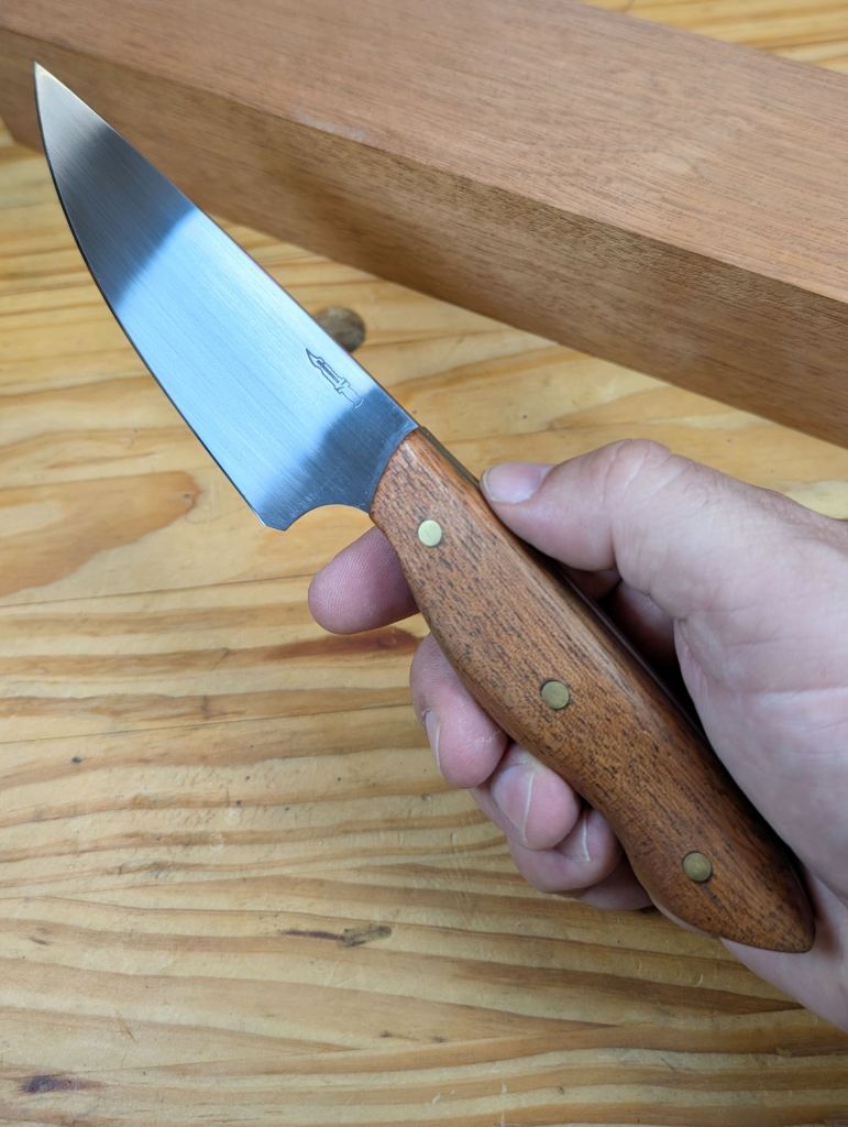 Mahogany Short Chef Knife